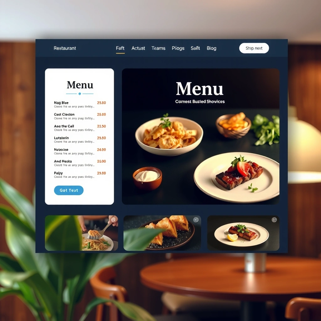 Restaurant Website Design